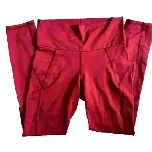 Beautiful red leggings - Picture 1 of 3